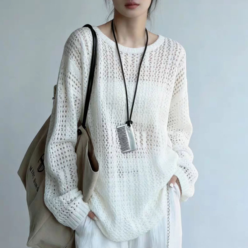 Summer Clothing Yarn - Women Clothing Knitted Sweater Women Pullovers