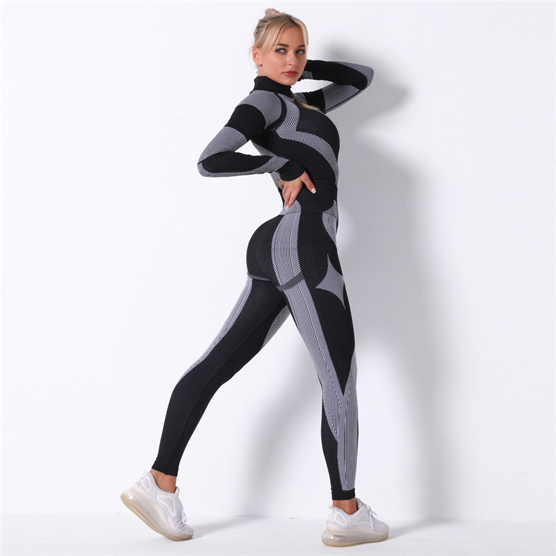 Summer Yoga Clothing - Seamless Workout Sets Women Yoga Suits