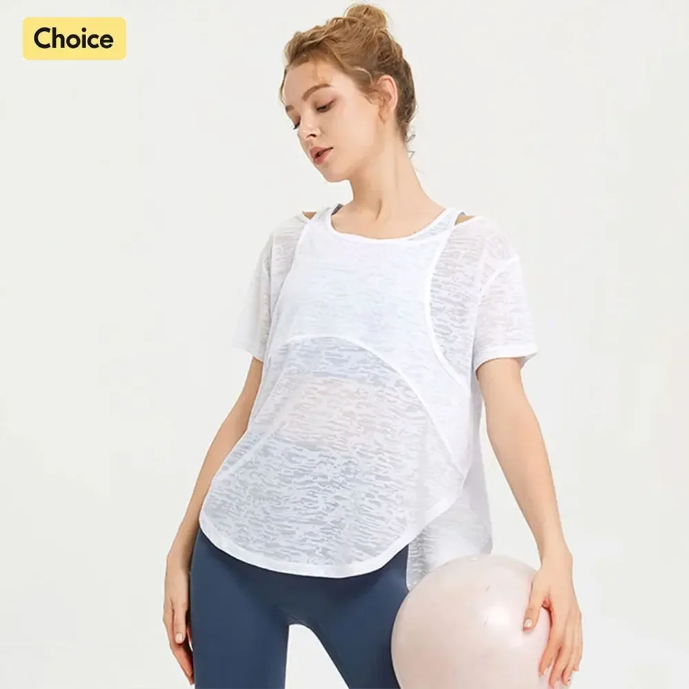 Summer Yoga Clothing - Stown Sportswear Women's Fitness Clothing T-shirt