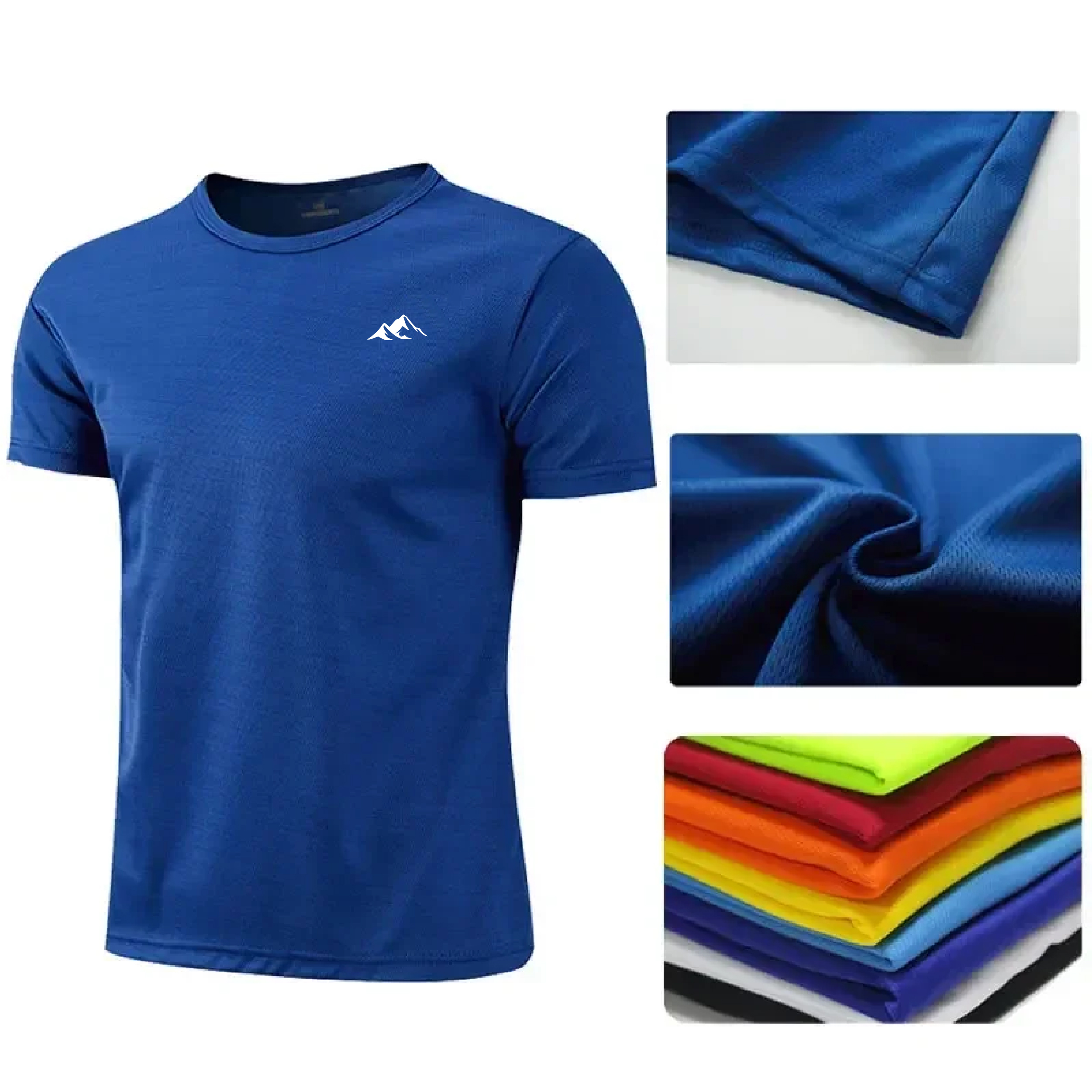 Summer Gym Clothing - Summer Mens Quick Dry Running Bodybuilding