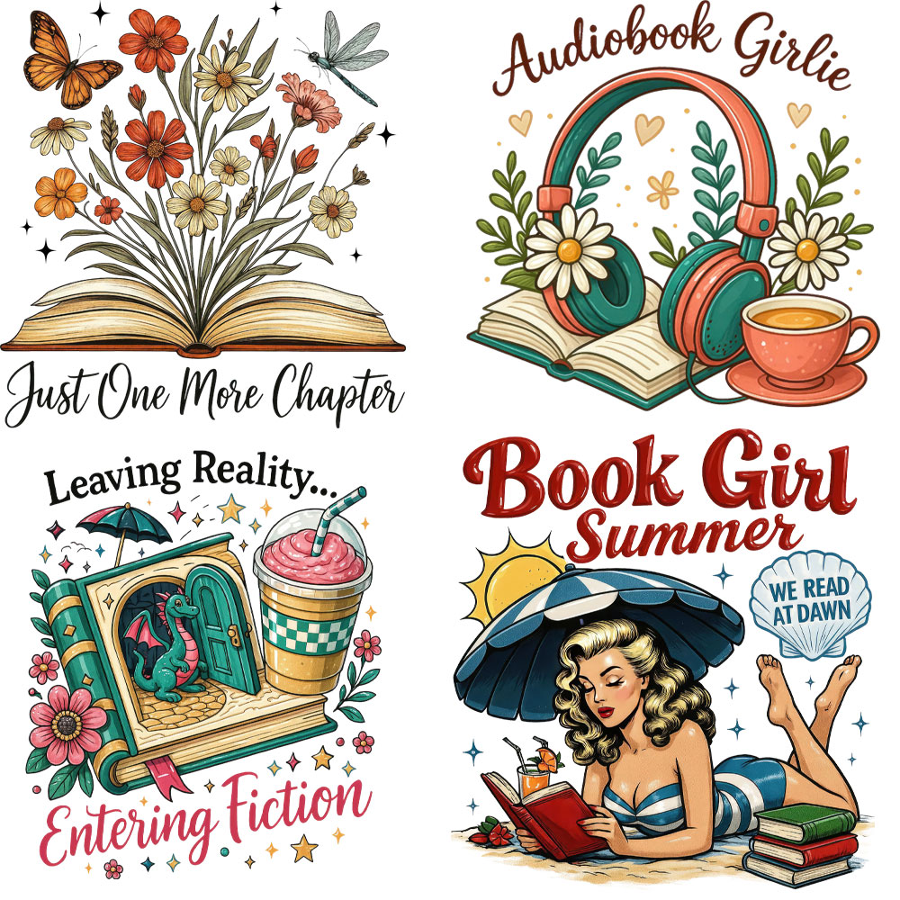 Summer Clothing Pictures - Flower Book Iron On Patches Summer