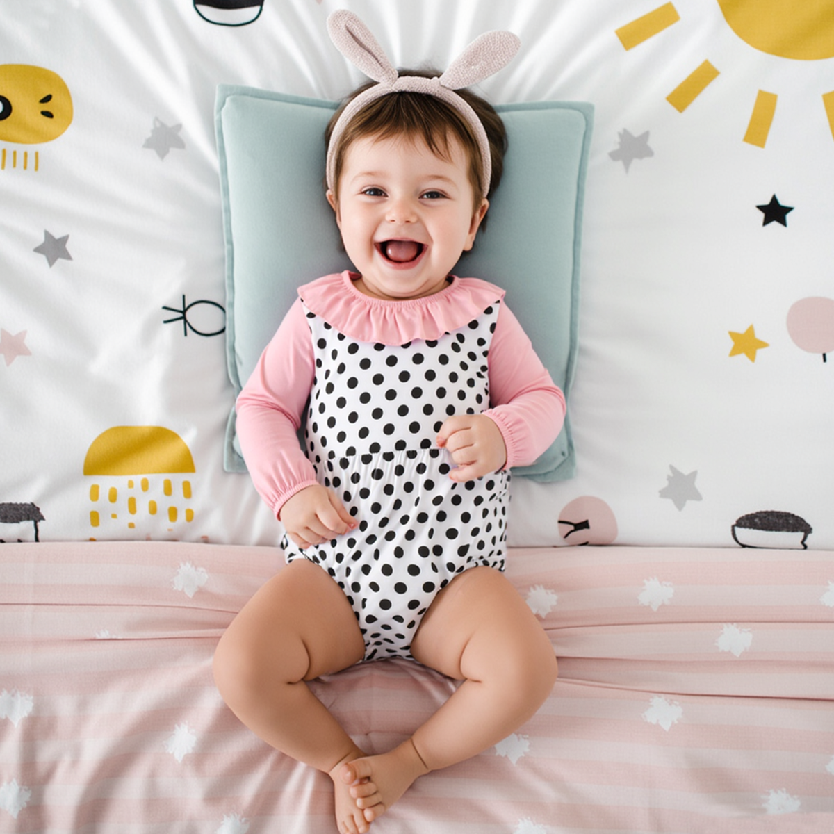 Summer Clothing Pk - Sanlutoz Autumn Baby Girls Fashion Bodysuits