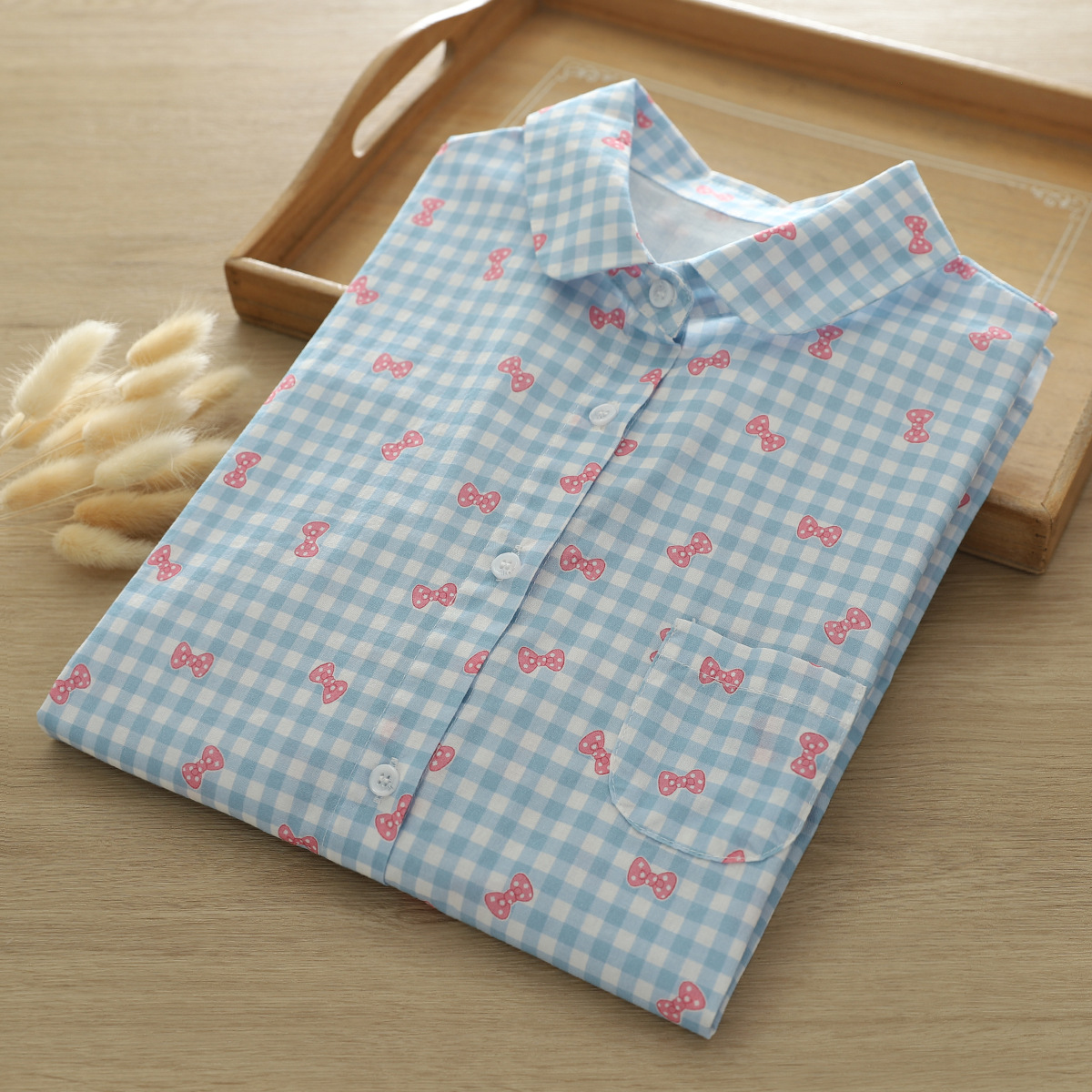 Summer Clothing Yarn - Morigirl Japan style short sleeve shirt
