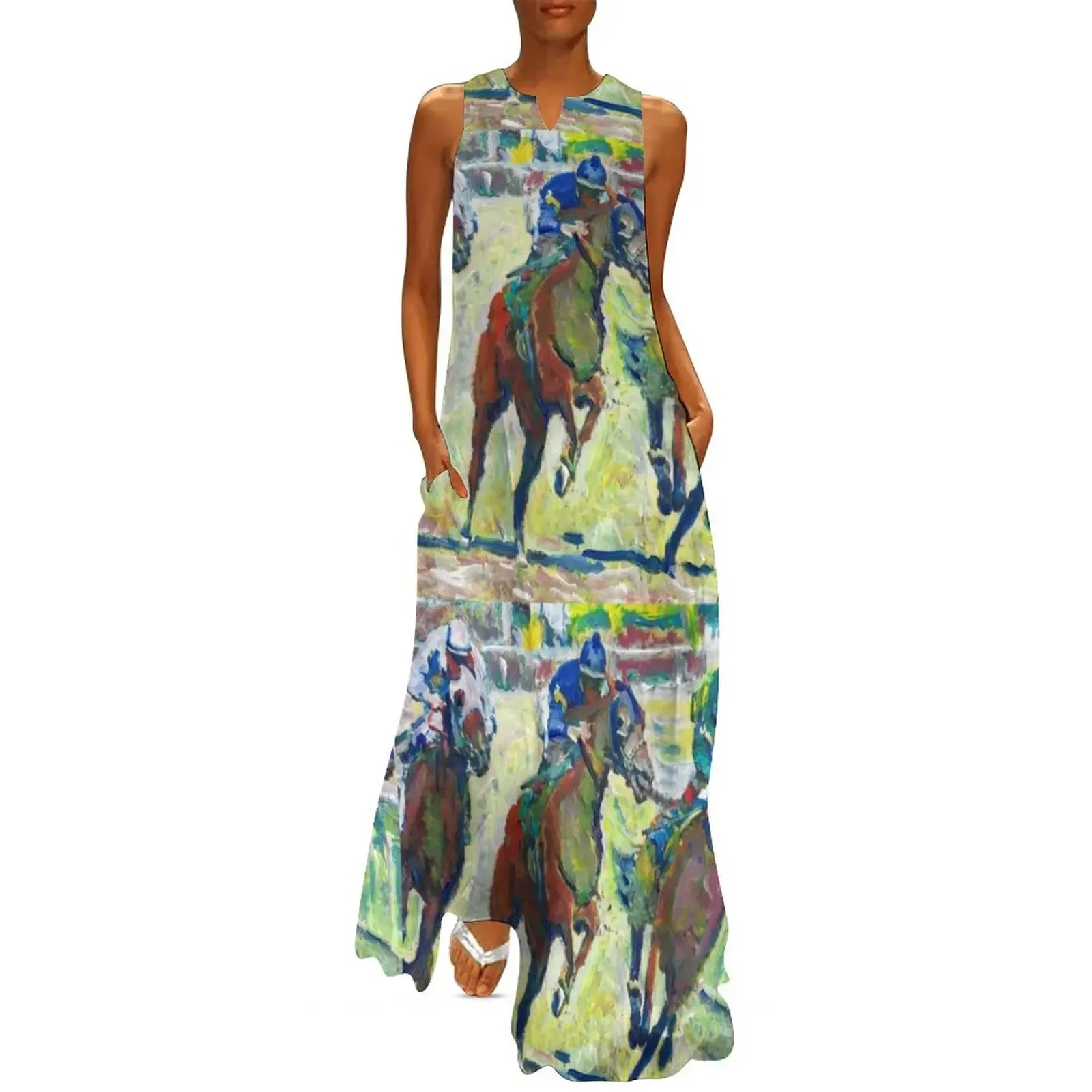 At The Horse Races, Horse Pict - Summer Clothing Pictures review and price
