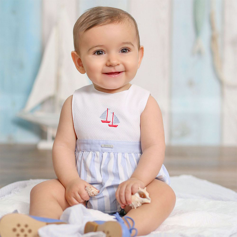 2Pcs Newborn Boys Clothes Set  - Summer Clothing In Spanish review and price