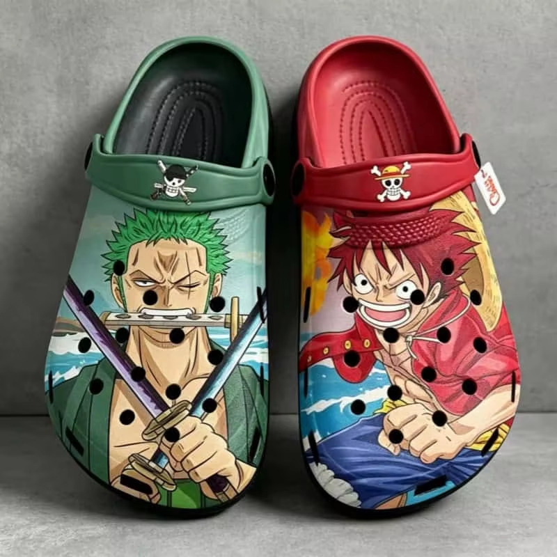 One Piece Slippers Luffy Summe - Summer Clothing Gifts review and price