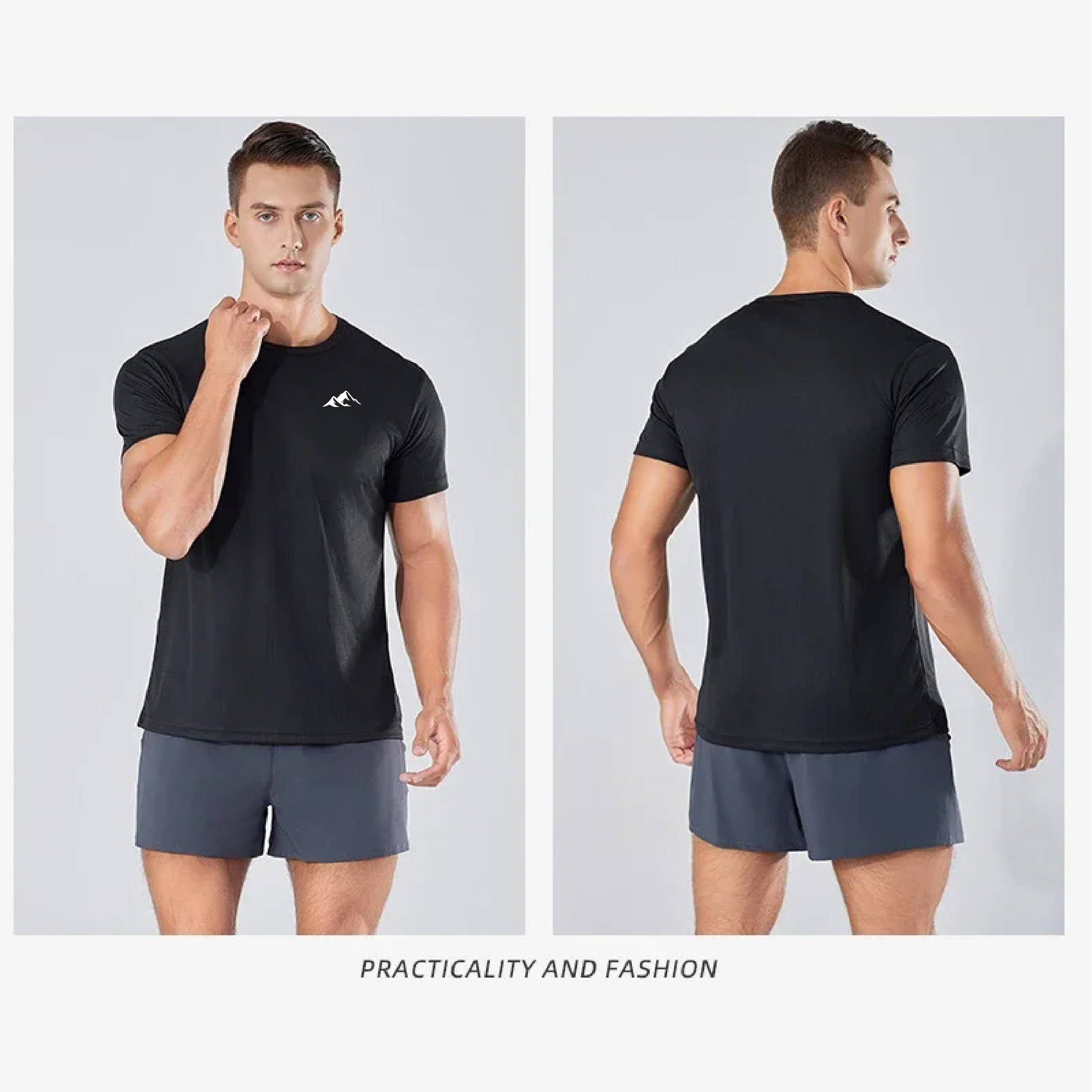 Summer Mens Quick Dry Running  - Summer Gym Clothing review and price
