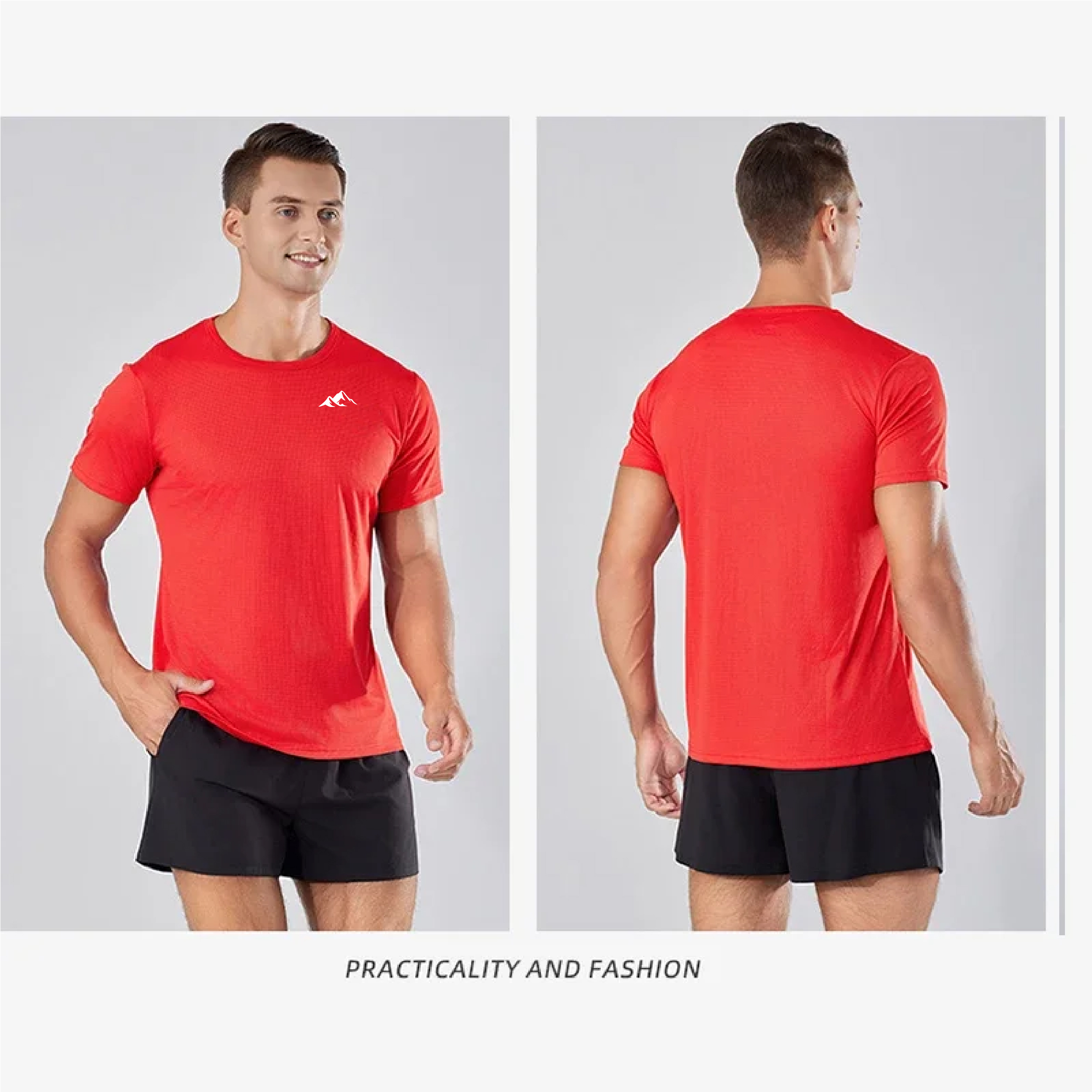 Summer Mens Quick Dry Running  - Summer Gym Clothing review and price