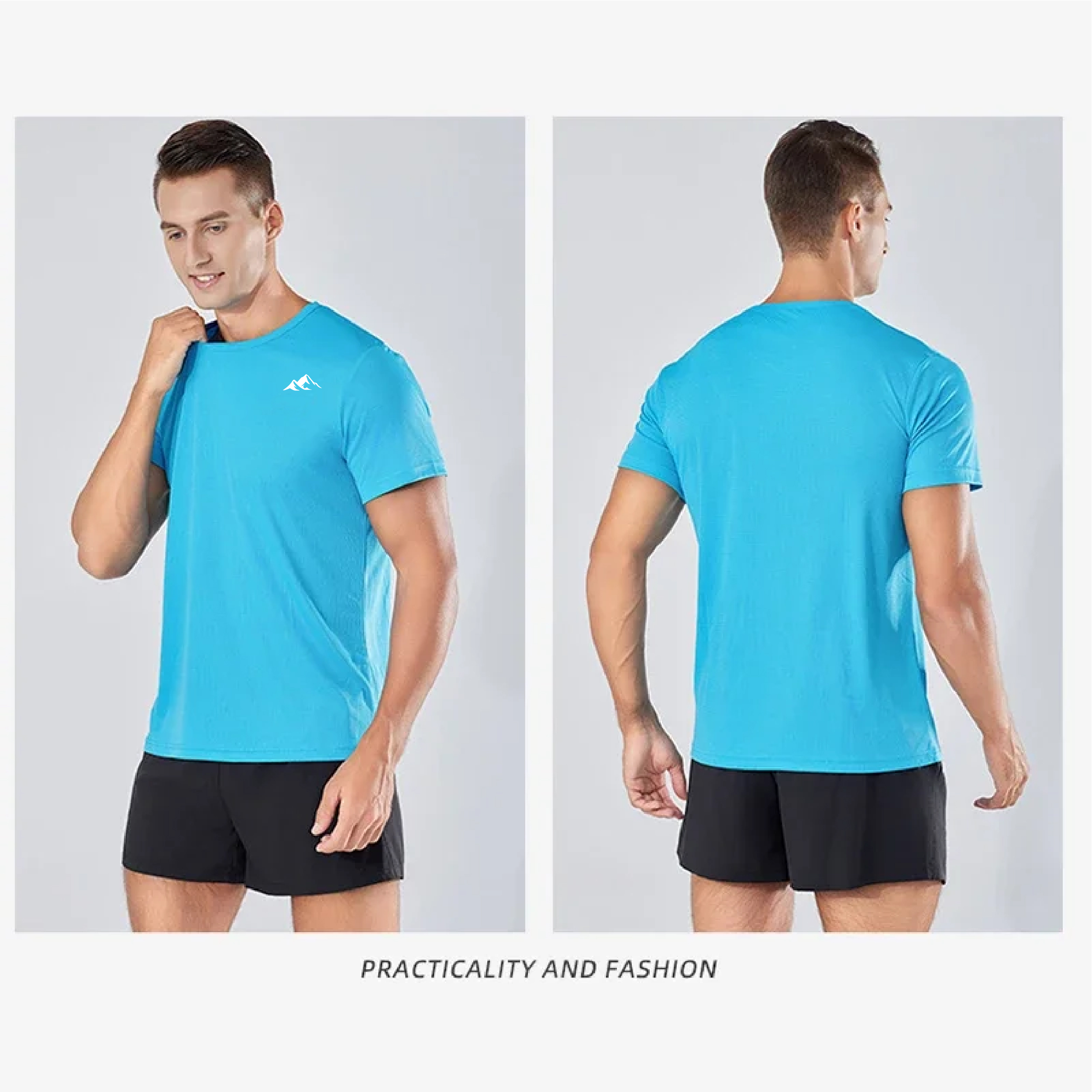Summer Mens Quick Dry Running  - Summer Gym Clothing review and price