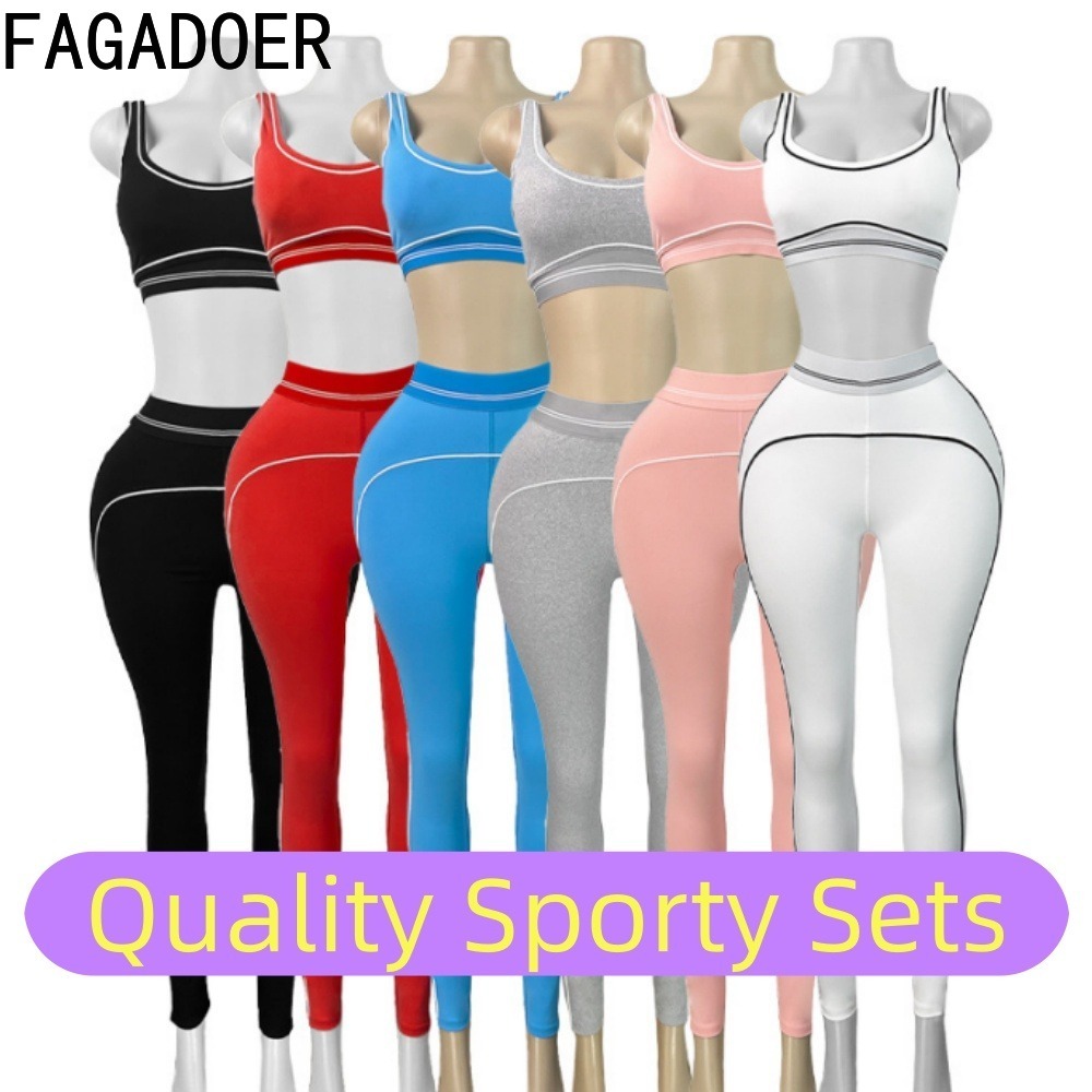 FAGADOER Fashion Patchwork Qua - Summer Yoga Clothing review and price