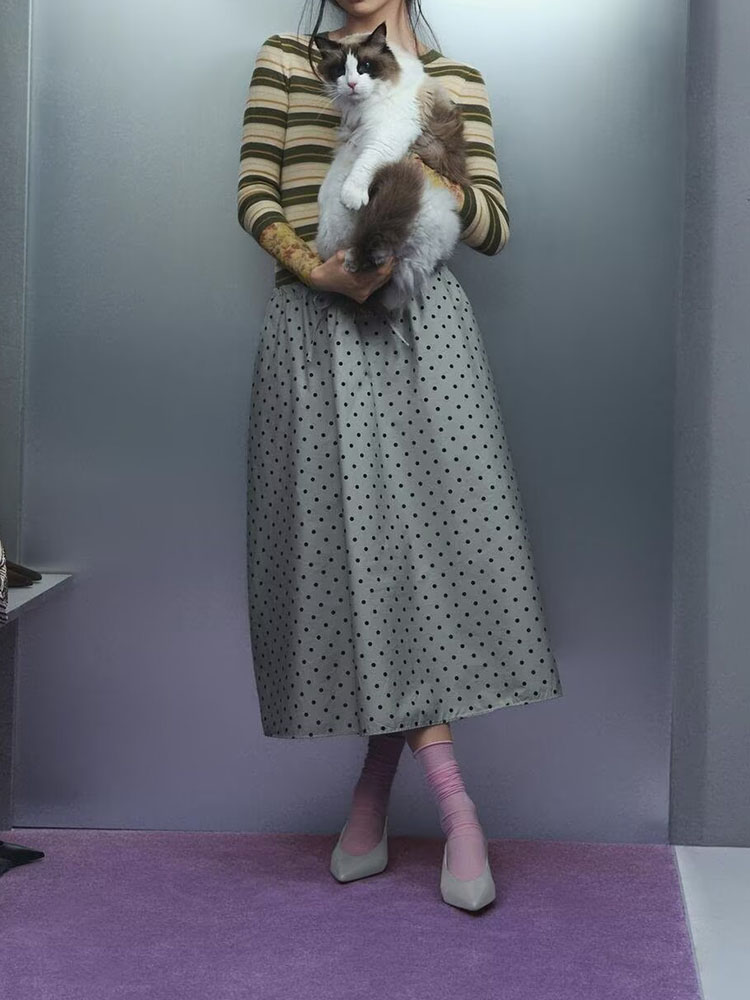 New Summer Women's Midi Skirt  - Summer Clothing Vintage review and price