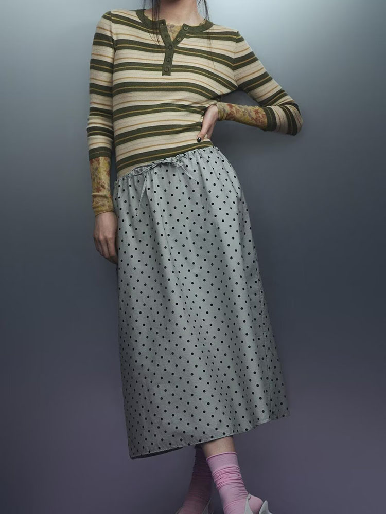New Summer Women's Midi Skirt  - Summer Clothing Vintage review and price