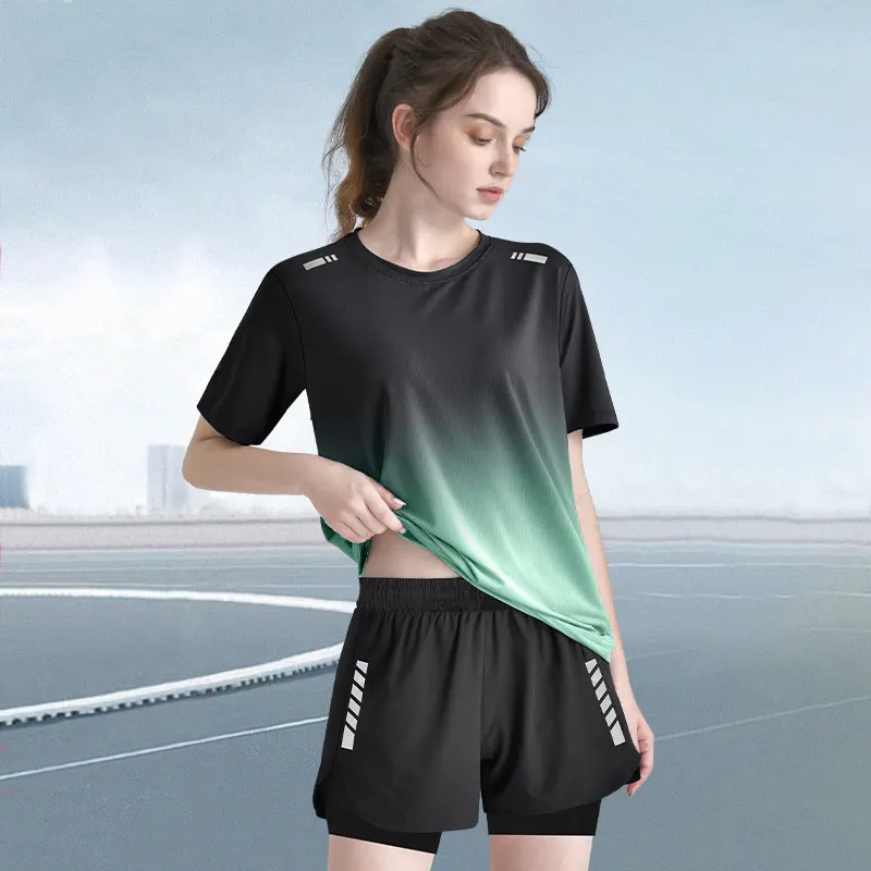 Women's Quick-Dry Short Sleeve - Summer Yoga Clothing review and price