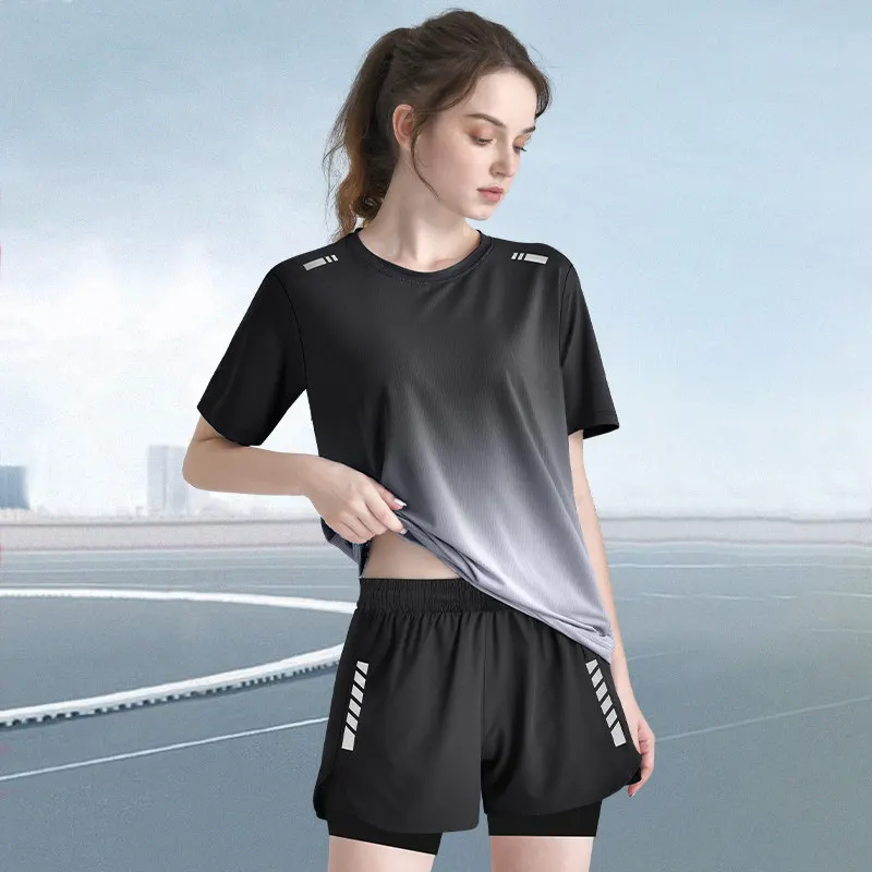 Women's Quick-Dry Short Sleeve - Summer Yoga Clothing review and price