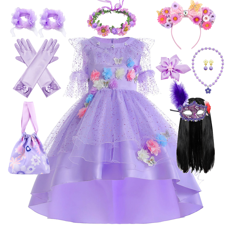 Encanto Cosplay Dress Isabella - Summer Clothing Gifts review and price