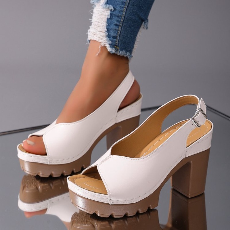 Women's Sandals Chunky High He - Summer Clothing Items review and price