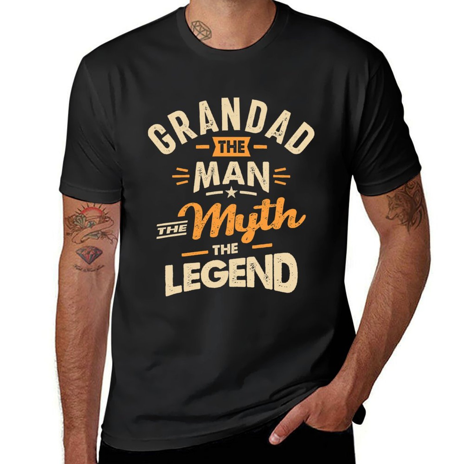 Grandad The Man Myth Legend -  - Summer Clothing Aesthetic review and price