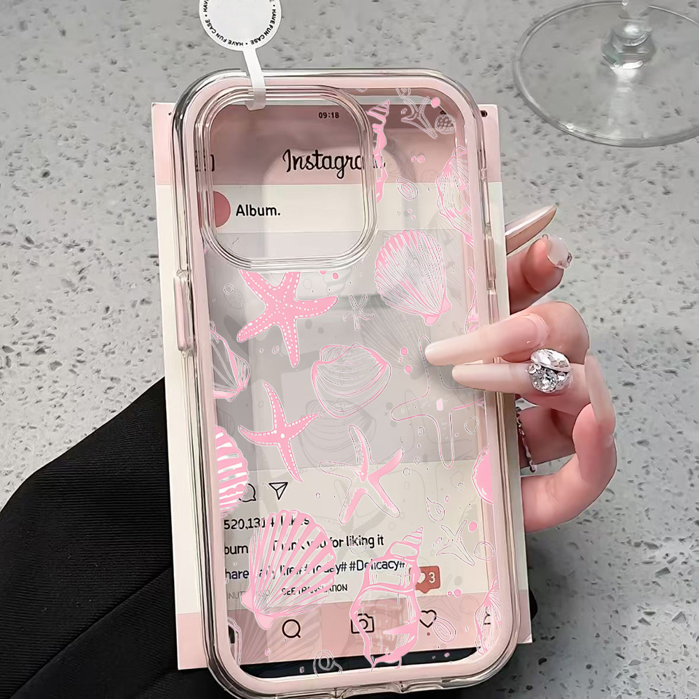 Summer Pink Seashell Clear Pho - Summer Closet review and price