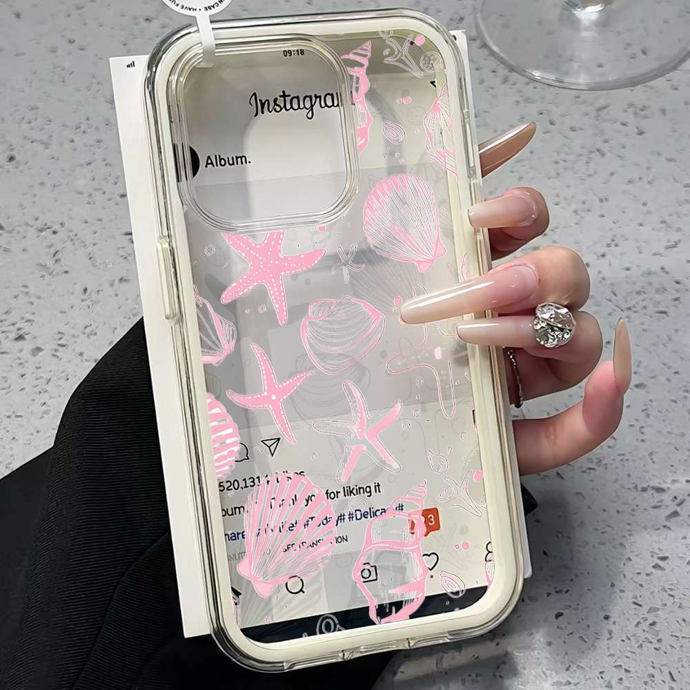 Summer Pink Seashell Clear Pho - Summer Closet review and price