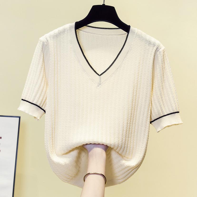 Vintage Knit Sweater T-shirt W - Summer Clothing Yarn review and price