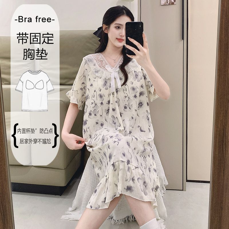 Plus Size Sweet Floral Print N - Summer Clothing Items review and price
