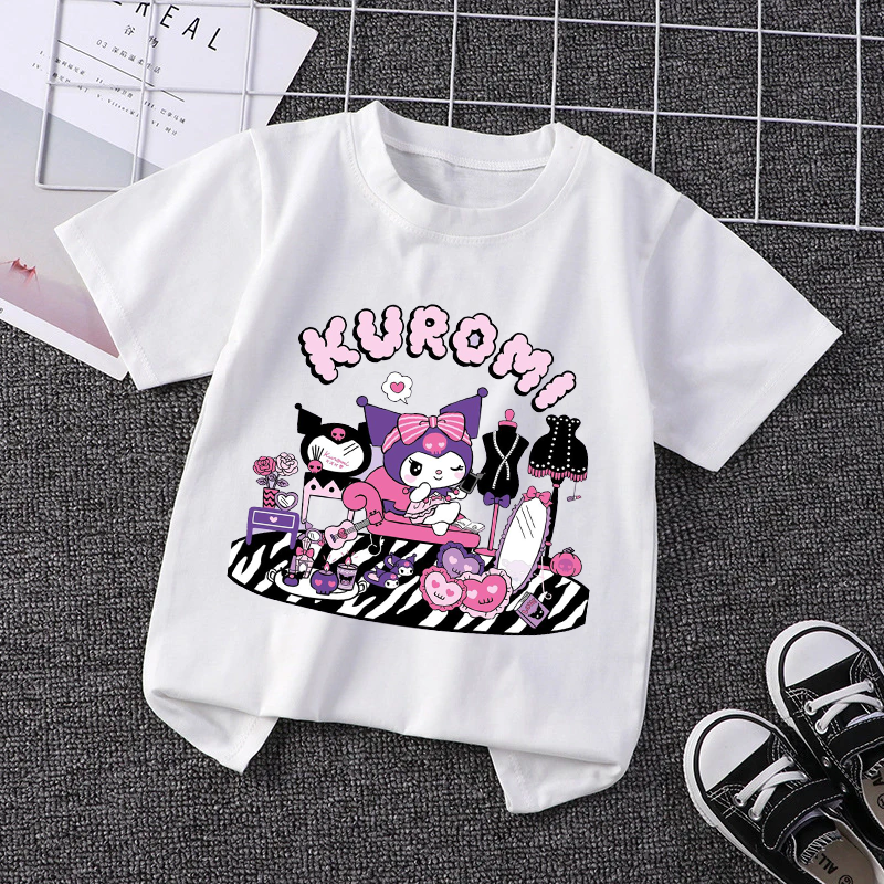 Kuromi Girls Clothing Cute Gir - Summer Clothing Gifts review and price