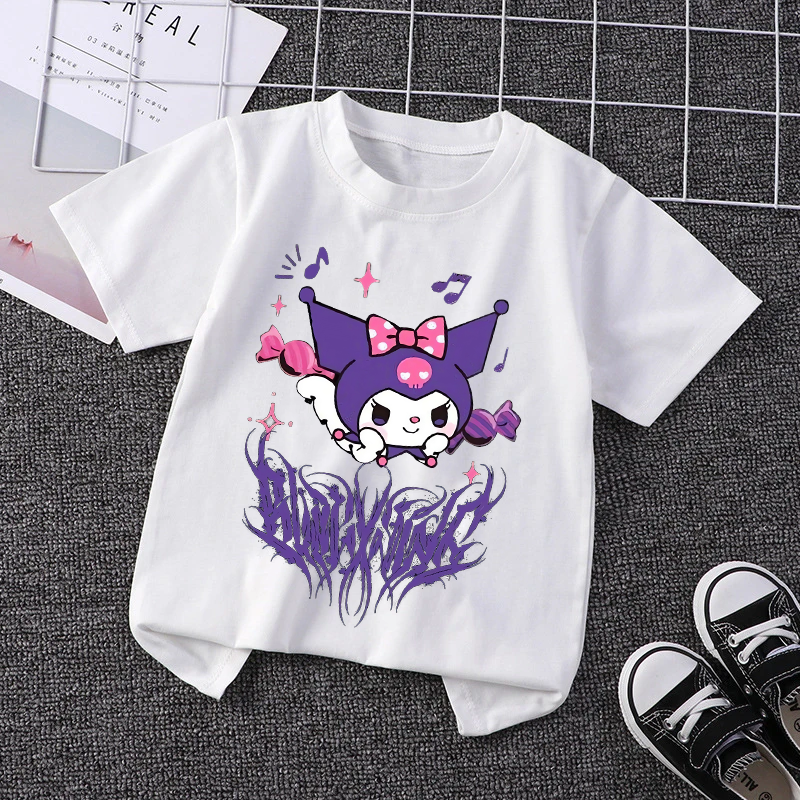 Kuromi Girls Clothing Cute Gir - Summer Clothing Gifts review and price