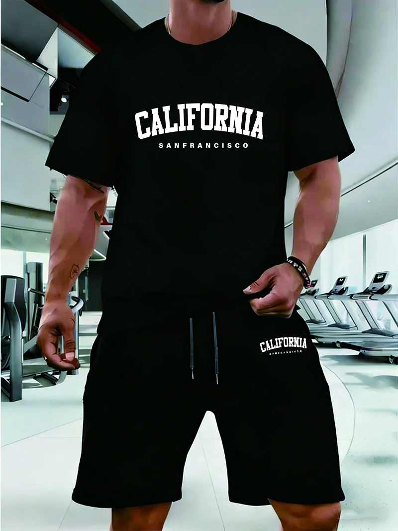 Hot Sales Mens Tracksuit Casua - Summer Gym Clothing review and price