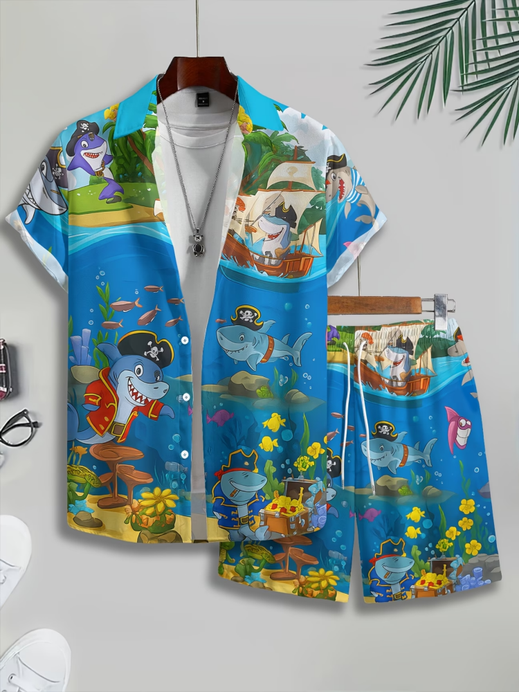 Men's Button Down Short Sleeve - Beach Shirt Hawaiian review and price