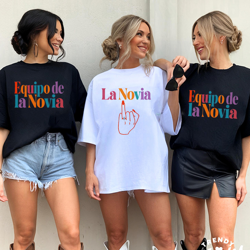 Single Farewell Party Printed  - Summer Clothing In Spanish review and price