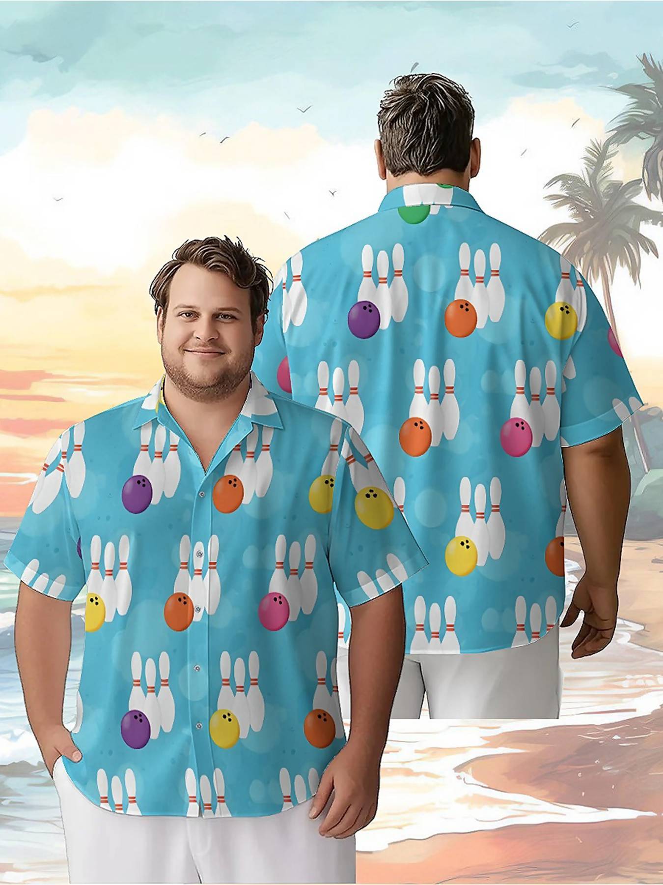Men's Plus Size Hawaiian Shirt - Beach Shirt Hawaiian review and price