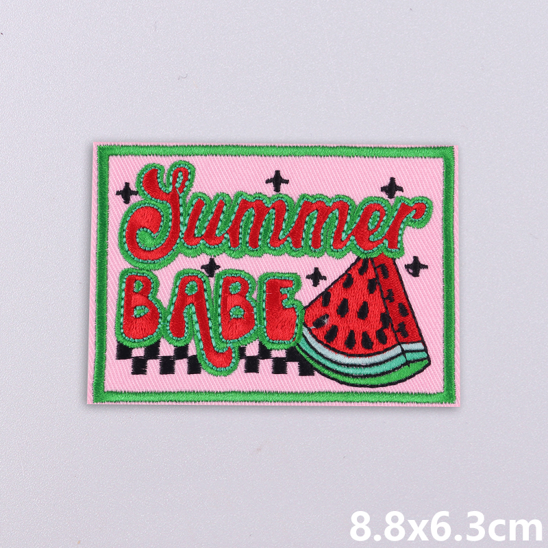 Summer Vibes Embroidered Patch - Summer Clothing Pictures review and price