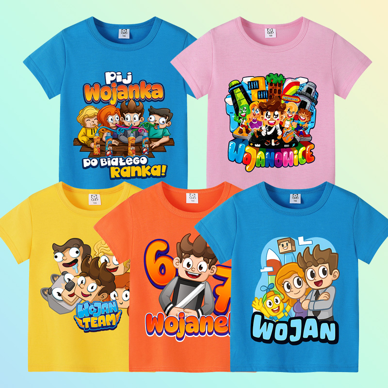 Wojans Team T-shirt Anime Roun - Summer Clothing Gifts review and price
