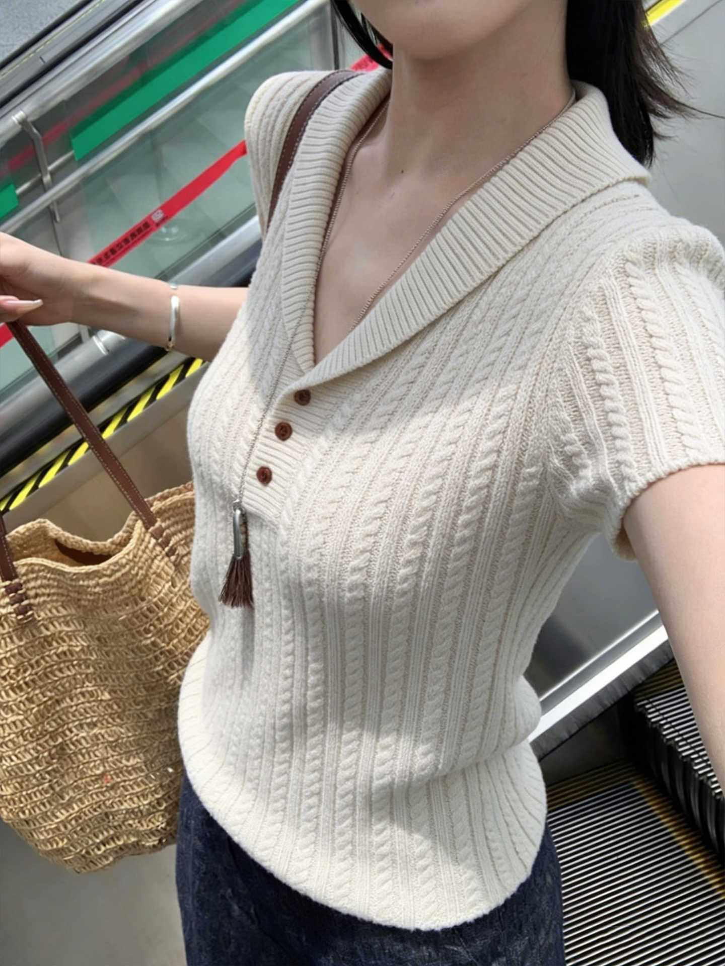 Knitted Sweater Women Pullover - Summer Clothing Yarn review and price