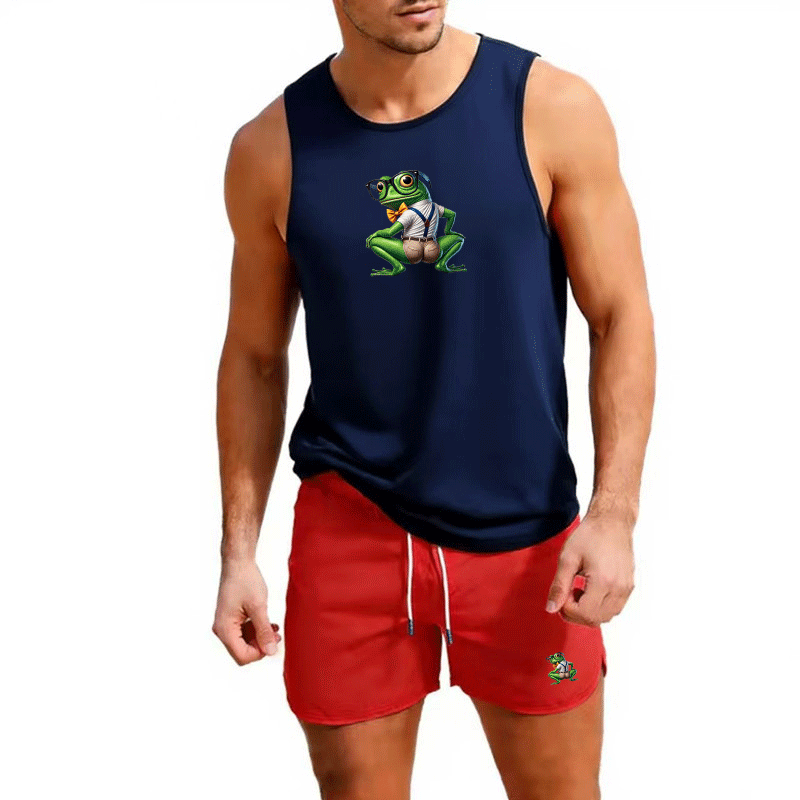 Gym Tank Tops Men Running Vest - Summer Gym Clothing review and price