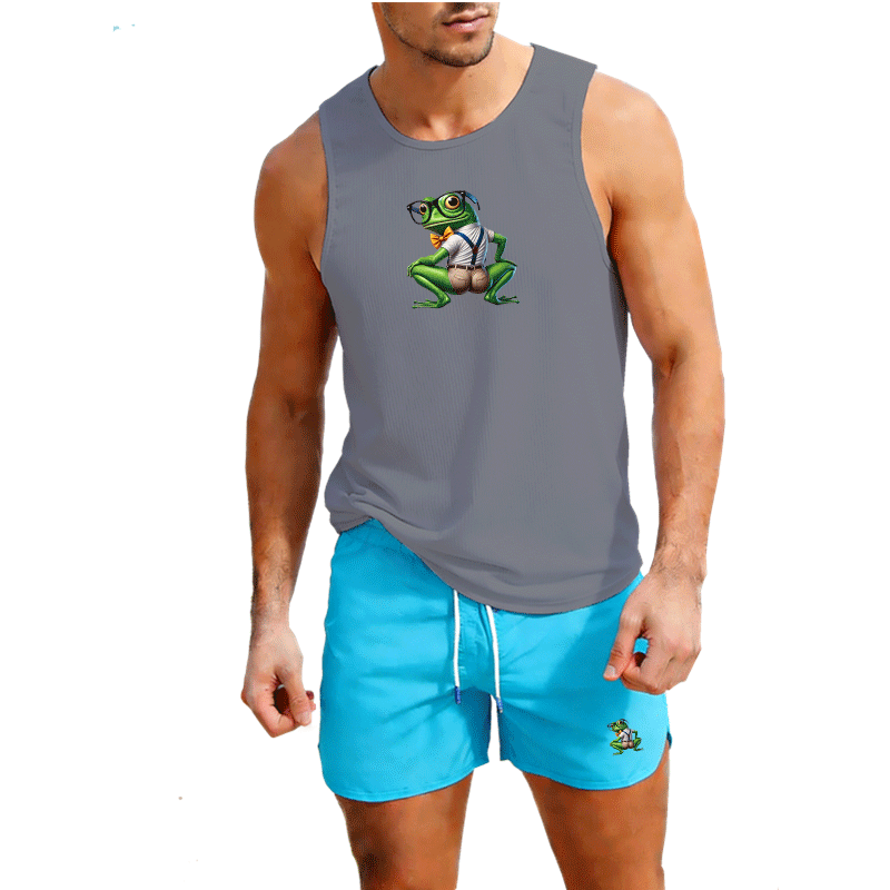 Gym Tank Tops Men Running Vest - Summer Gym Clothing review and price