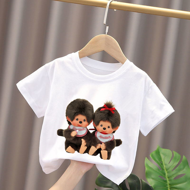 Monchhichi Kids T-shirts Anime - Summer Clothing Gifts review and price