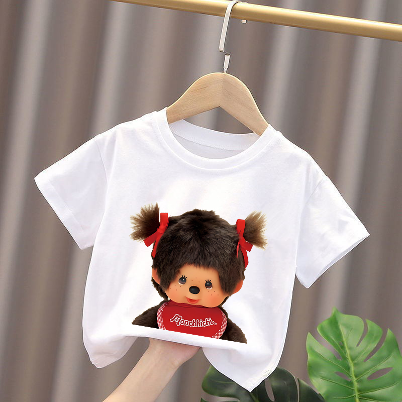Monchhichi Kids T-shirts Anime - Summer Clothing Gifts review and price