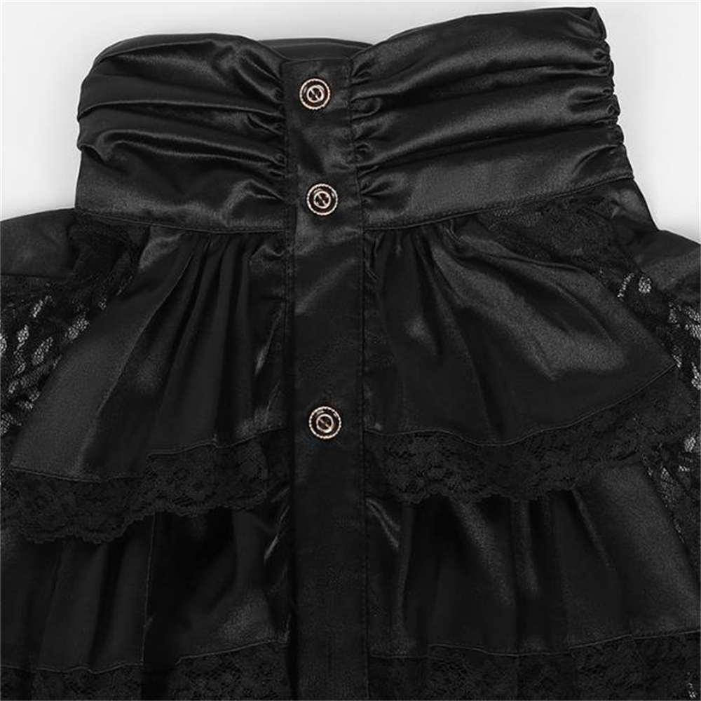 Medieval Men Lace Shirt With J - Summer Victorian Clothing review and price