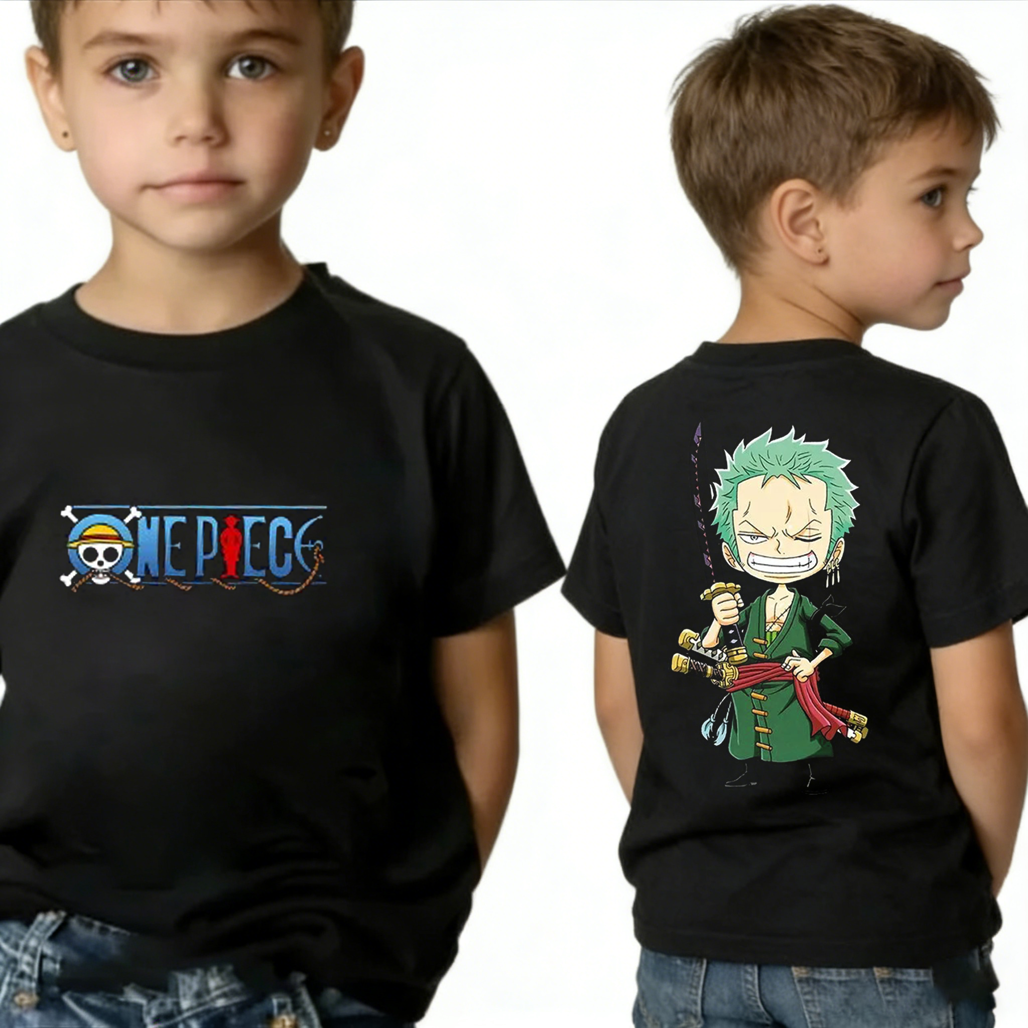 One Piece Boy's Girl's T Shirt - Summer Clothing Gifts review and price