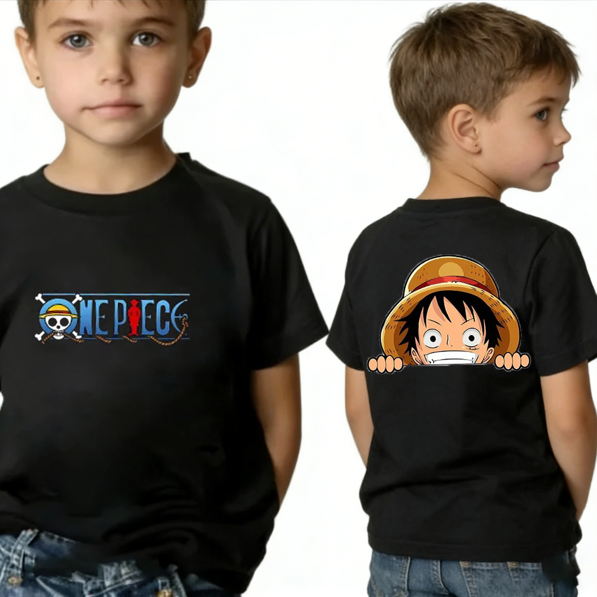 One Piece Boy's Girl's T Shirt - Summer Clothing Gifts review and price
