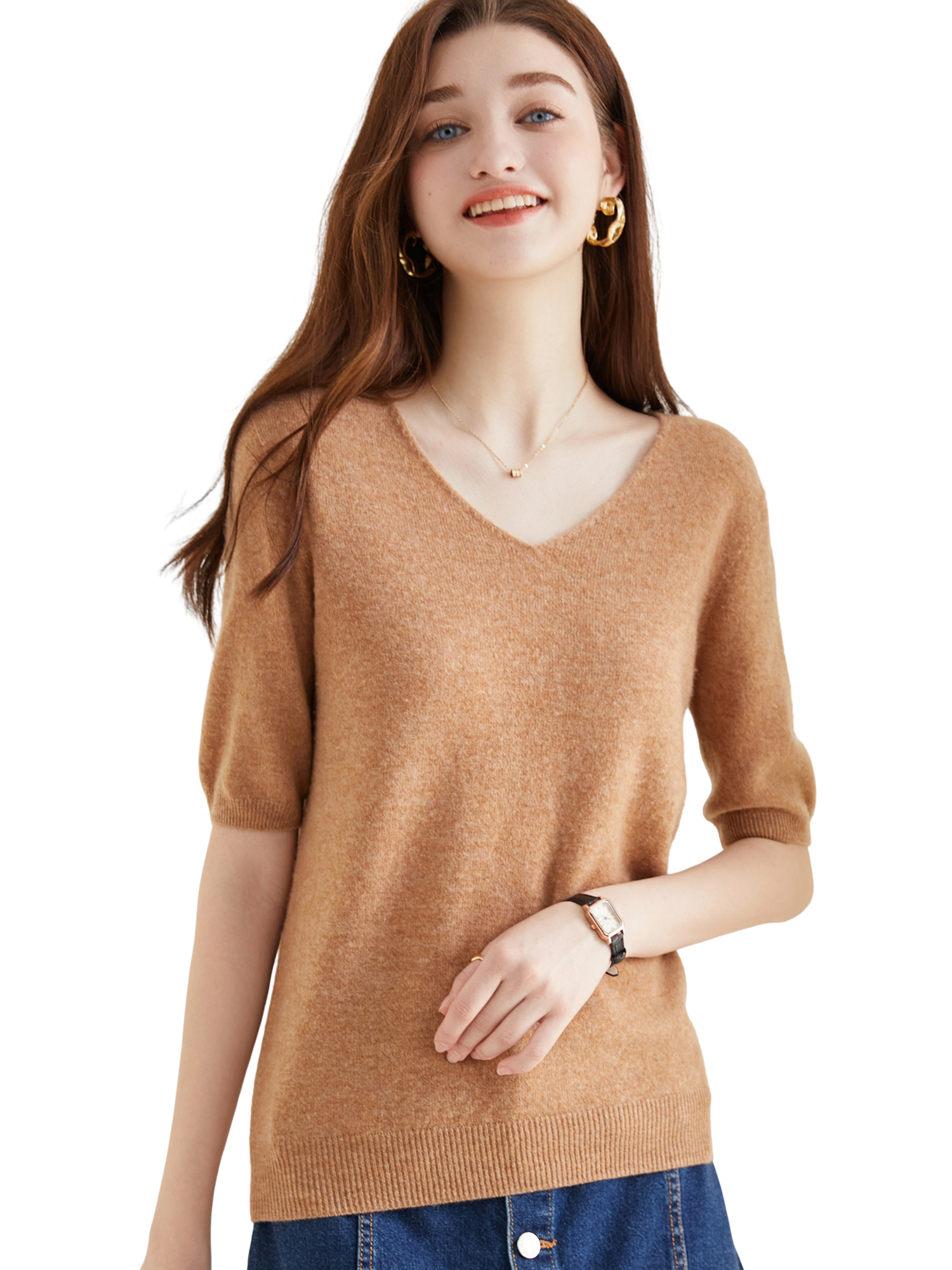 Women's Sweater 100% Merino Wo - Summer Clothing Yarn review and price