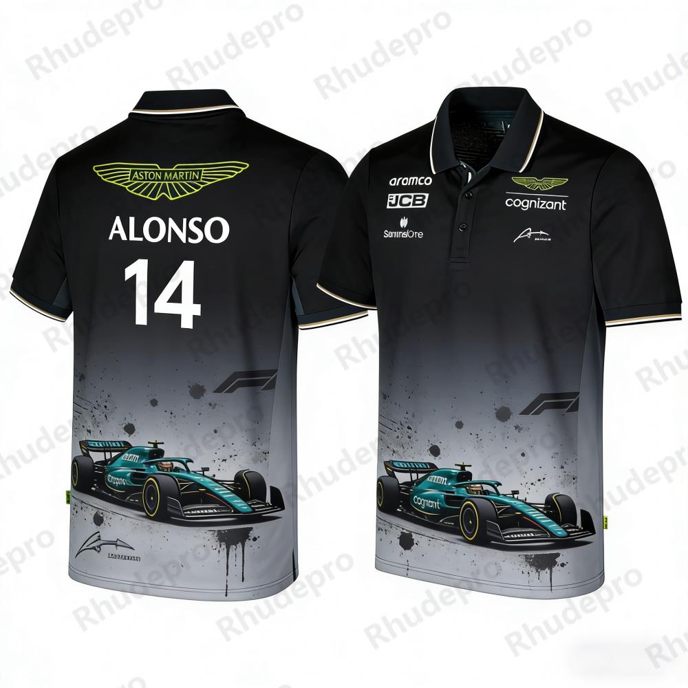 Aston Martin Polo Shirt Outdoo - Summer Clothing In Spanish review and price