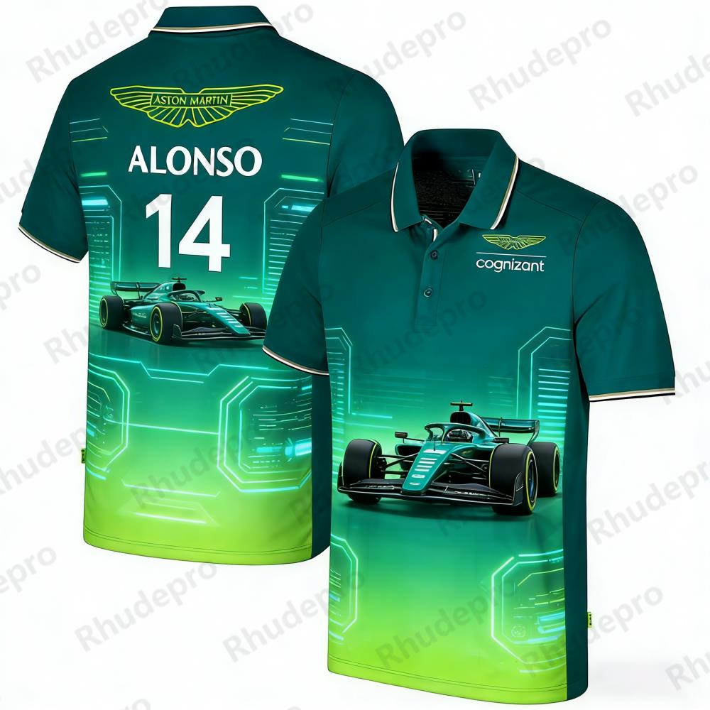 Aston Martin Polo Shirt Outdoo - Summer Clothing In Spanish review and price