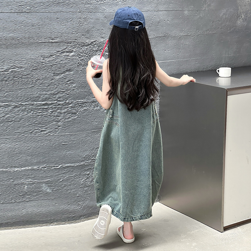 Vintage Blue Children Girls Hi - Summer Clothing Vintage review and price