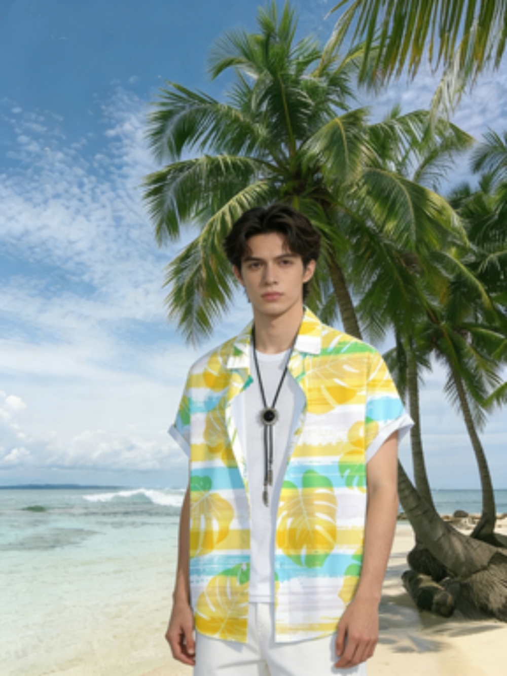 New Men's Hawaiian Shirt Tropi - Beach Shirt Hawaiian review and price