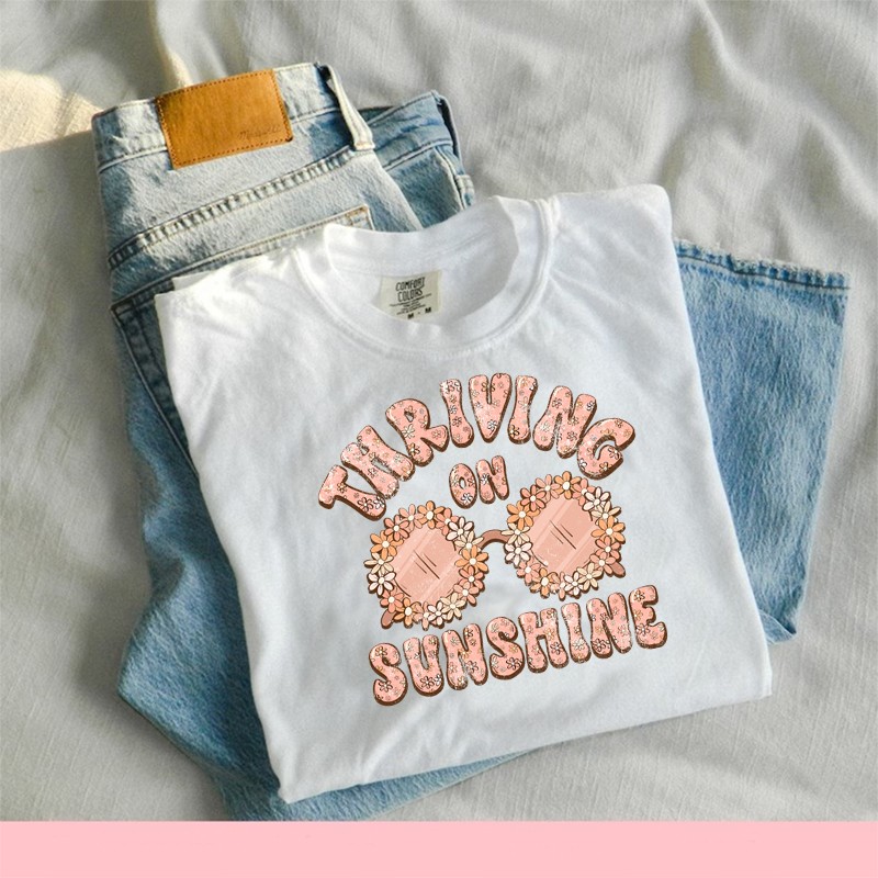 Summer Colorful Heat Transfer  - Summer Clothing Pictures review and price