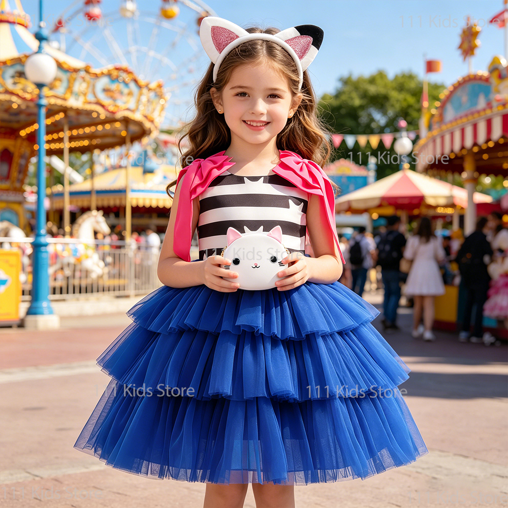 Girls Princess Puffy Dress Sum - Summer Clothing Gifts review and price