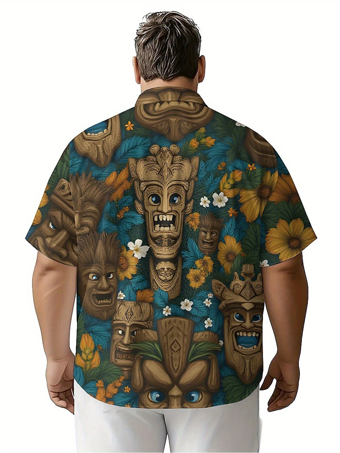 Men's Plus Size Hawaiian Shirt - Beach Shirt Hawaiian review and price