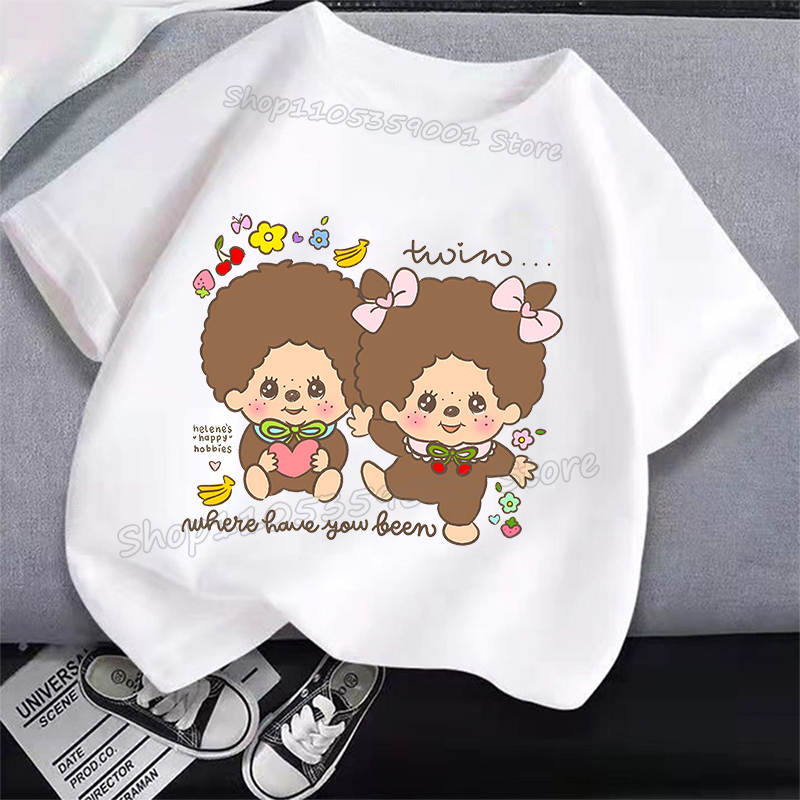 MONCHHICHI Short Sleeve T Shir - Summer Clothing Gifts review and price